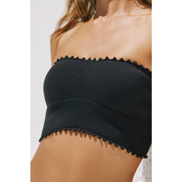 Anthropologie Scallop-Edge Tube Top - S - Picture 1 of 5